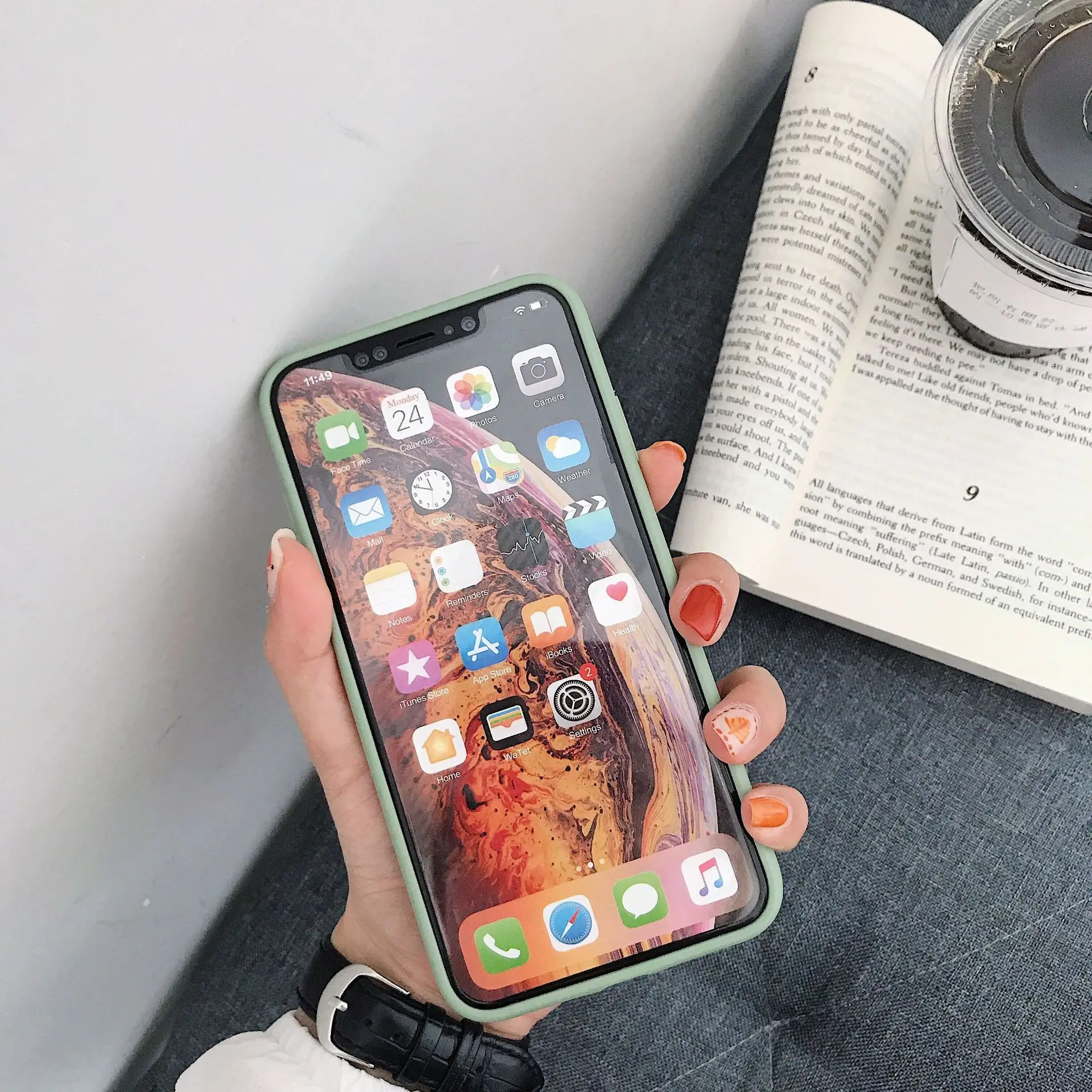 For iphone 11 Pro Max Case Funda iPhone 7 6 6s 8 Plus XR X XS Mobile phone Cute Cartoon Pig Couple Soft Back Cover Capa |