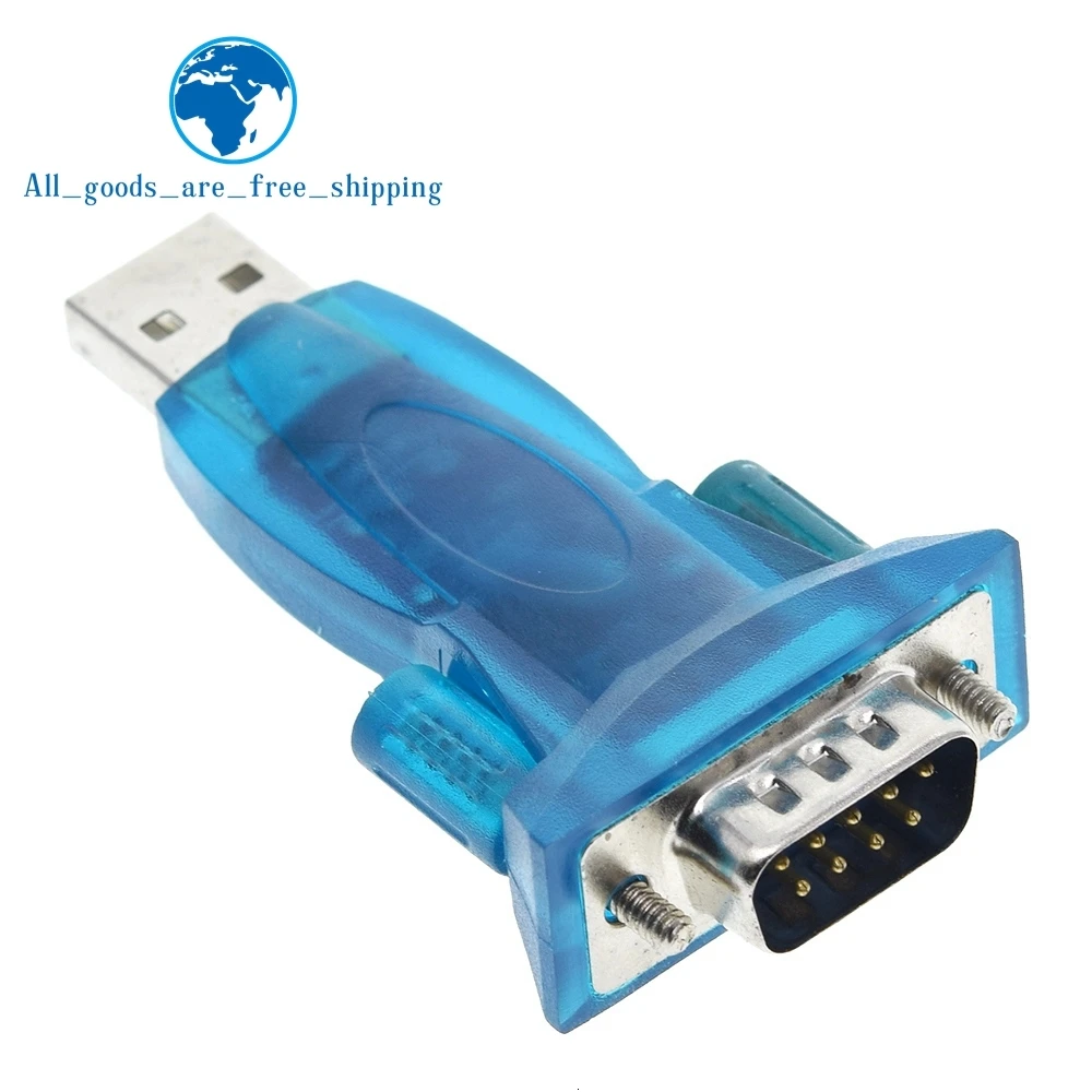 TZT HL-340 USB в RS232 COM порт Последовательный КПК 9 pin DB9 адаптер sup порт Windows7-64