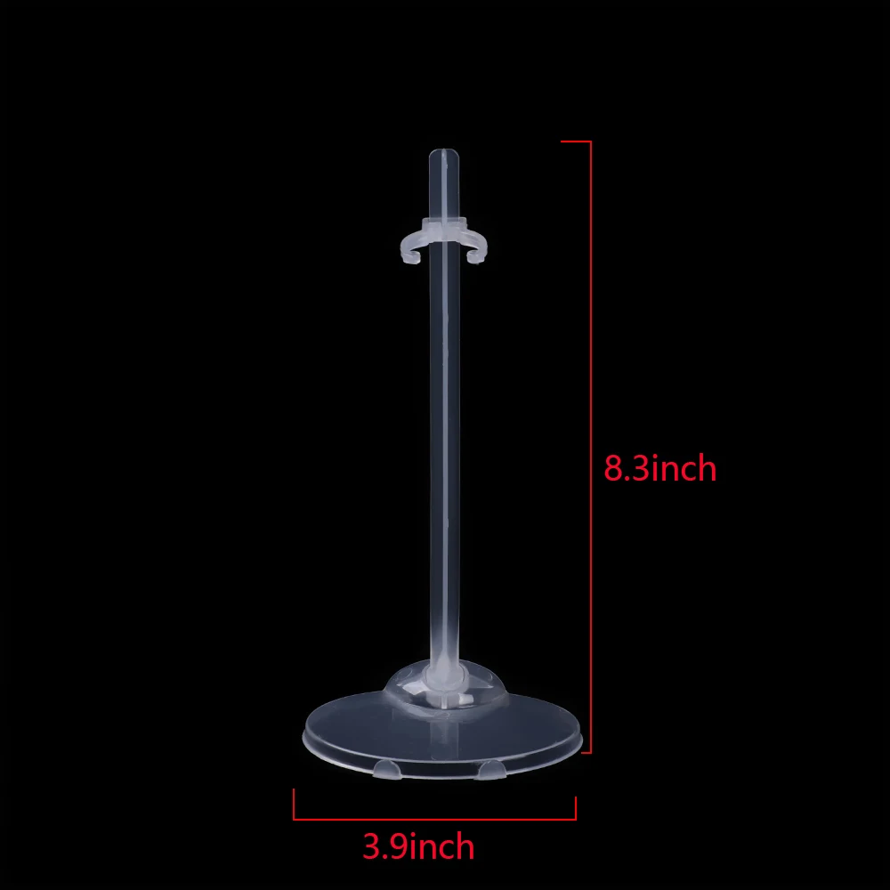 5 шт./лот прозрачные подставки для кукол рамка держатель фигурок высокое качество