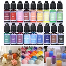 10ml Resin Pigments Candle Soap Dye DIY UV Epoxy Resin Mold Liquid Colorant For Jewelry Making Supplies Resin Crafts