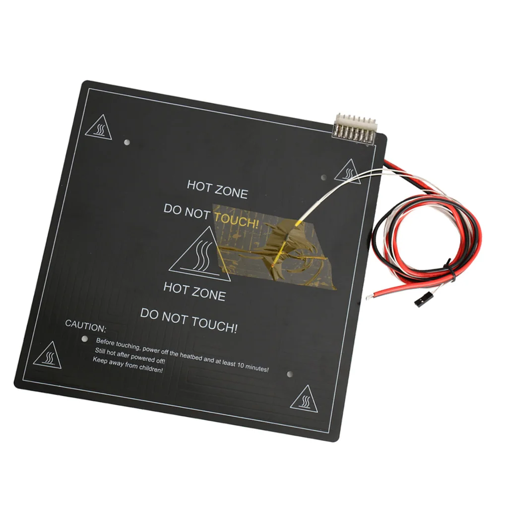 Алюминиевая Подогреваемая кровать 24 В/220 Вт Heatbed 235*235 мм и кабель для