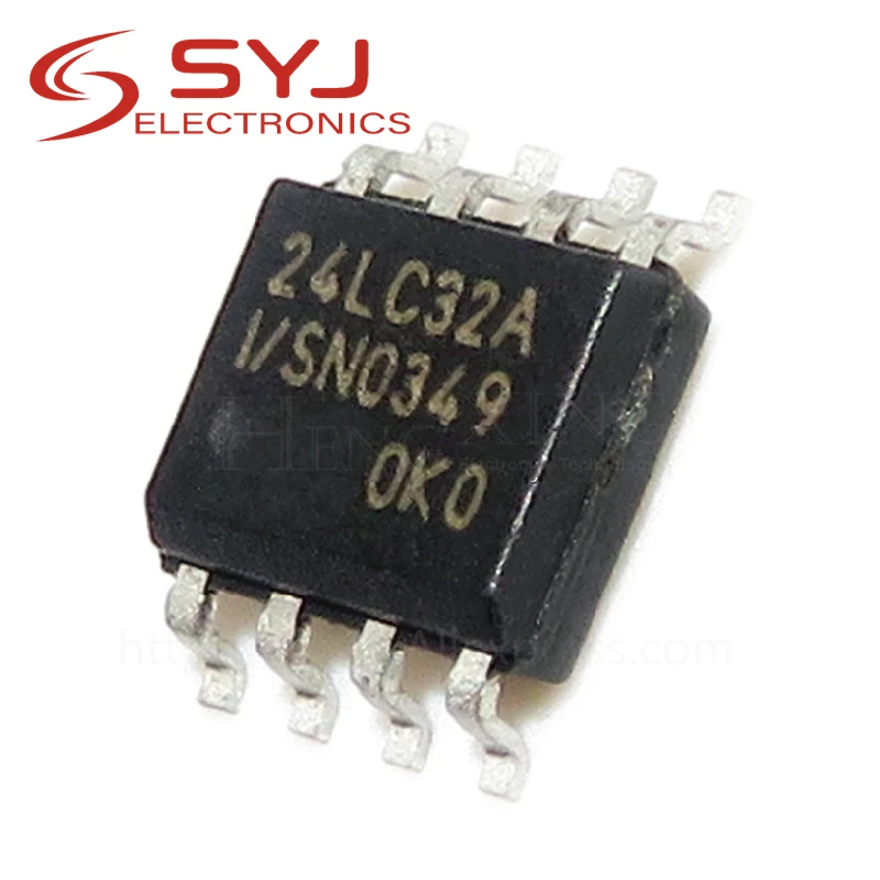 10 шт./лот PIC24LC32A-I/SN 24LC32AI 24LC32 SOP-8 в наличии | Электронные компоненты и принадлежности