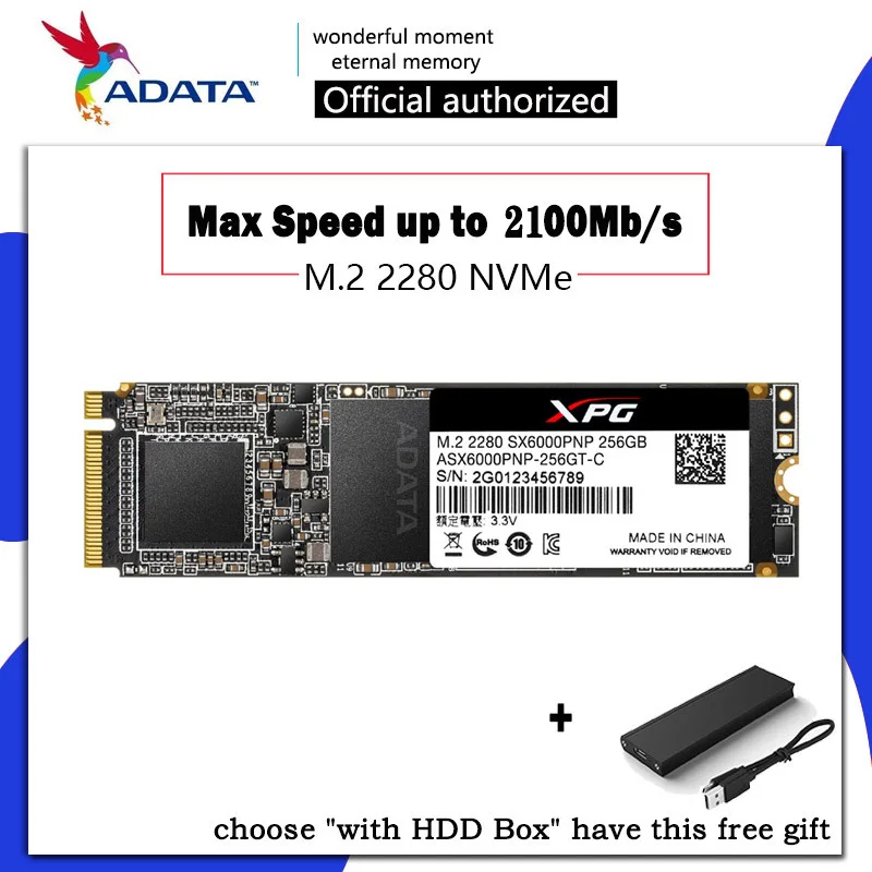 ADATA XPG SX6000 Lite M.2 SSD M2 SSD жесткий диск HD SSD 1 ТБ 256 GB 512 GB твердотельный жесткий диск HDD NVMe PCIe для ноутбука