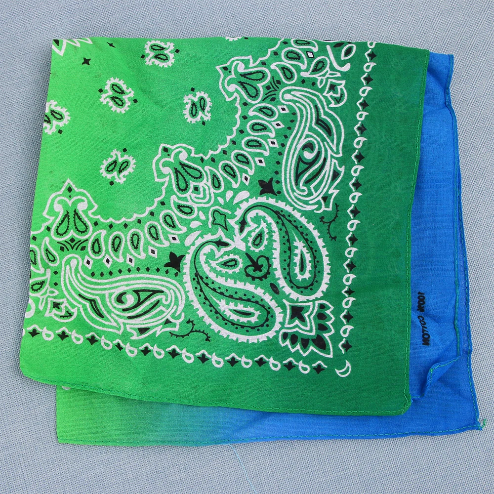 Бандана для мужчин и женщин разноцветный платок с принтом тай-дай в стиле хип-хоп