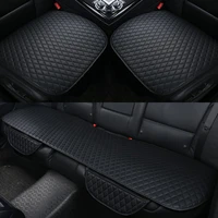 car seat covers cushion pu leather four seasons general car seat cushions car front back seat covers fit all car size
