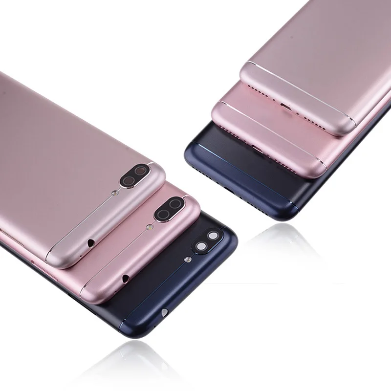 Задняя крышка для Asus Zenfone 4 Max ZC554KL Оригинал на батарею черный золотой|Корпусы и