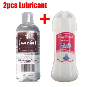 2 шт., имитация спермы, пищевая смазка для секса, анальный вагинальный оральный секс, силиконовое смазывающее масло для взрослых, продукты для секса, гель для массажа тела