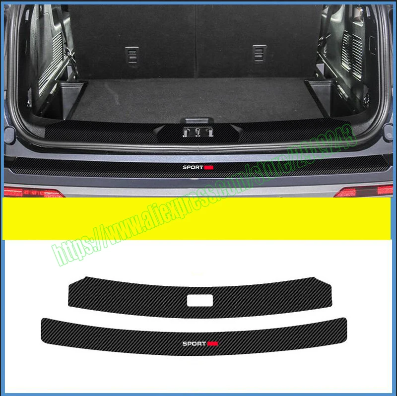 Стильная Автомобильная наклейка из углеродного волокна для Ford Explorer 2020 2021 2022 s