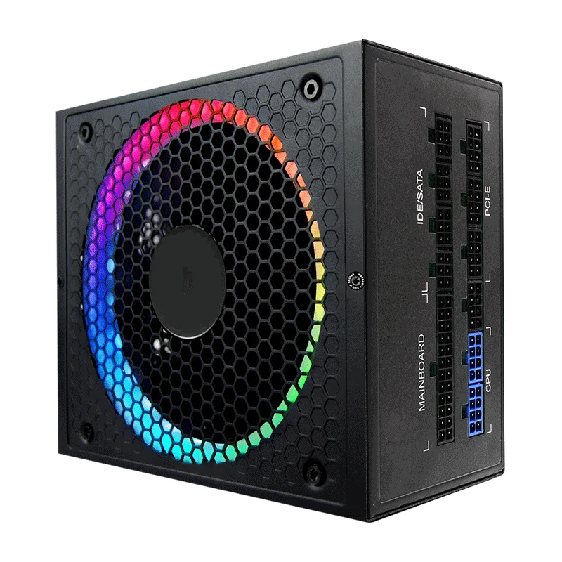 Günstig Neue Original NETZTEIL Für GameMax Marke Volle Modulare 80plus Gold Stille Power Versorgung Für Video Spiele 850W Power Versorgung RGB-850