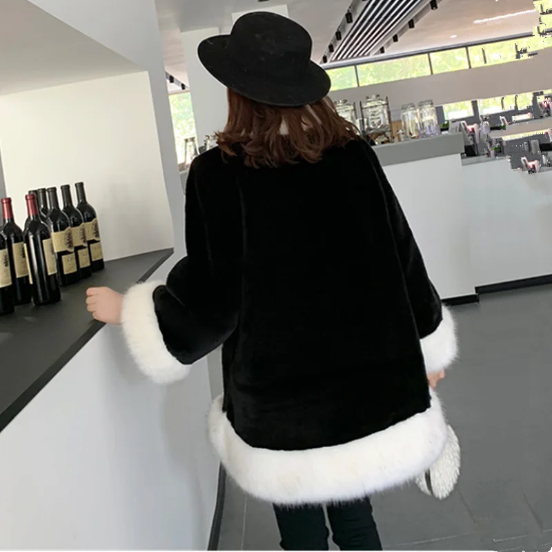 Женская зимняя куртка UHYTGF качественная Повседневная Осенняя шуба из