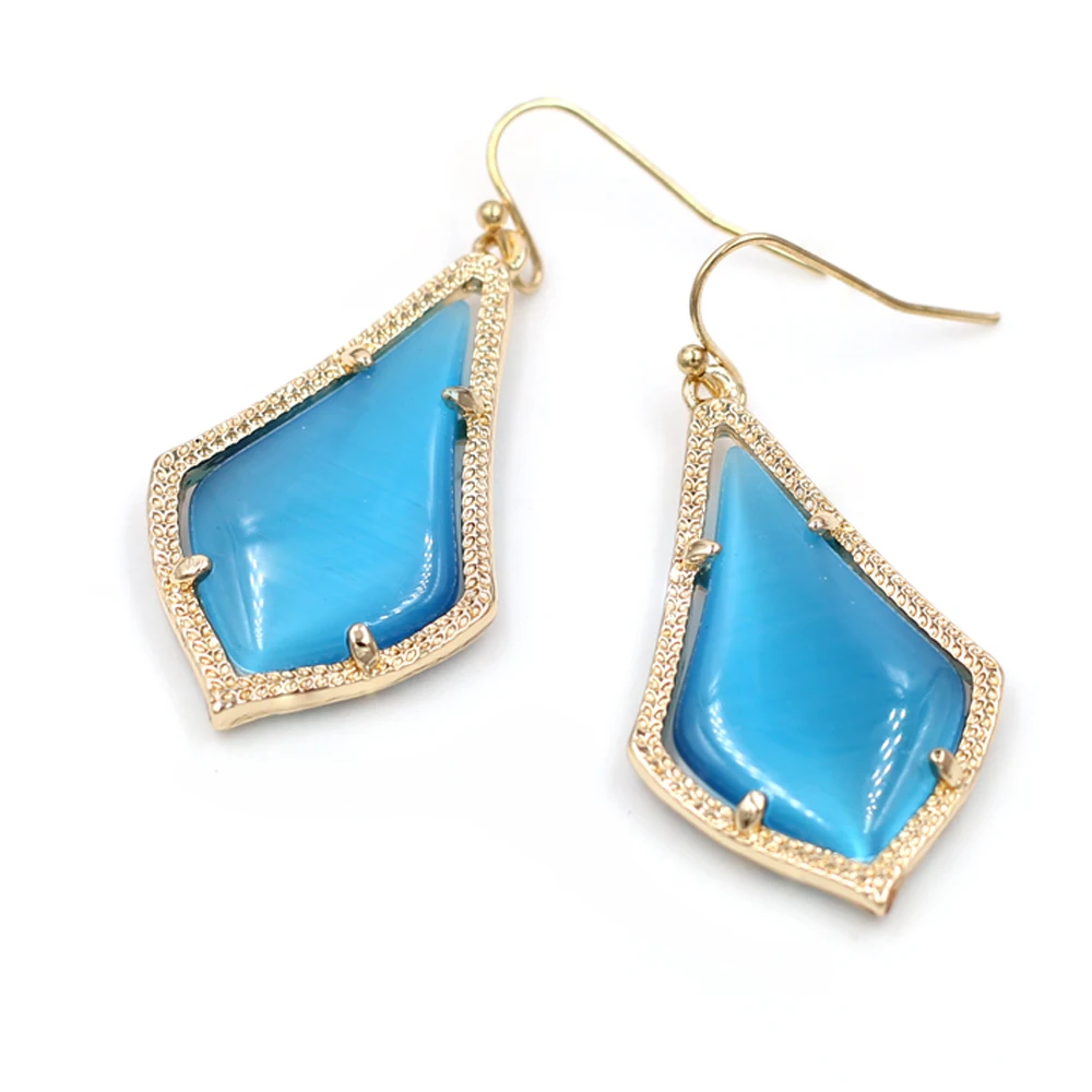 

2020 AB Crystal Stone Inaly Water Drop Earrings Small Tear Drop Clear Stone Women Fashion Jewelry Wedding Gift Wholesale
