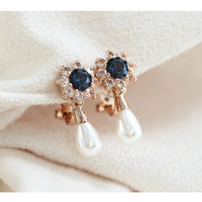 Серьги-клипсы без пирсинга ювелирные изделия на день матери модные