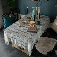 lace tablecloth hollow desktop cover napkin cloth home wedding party decoration table cloth