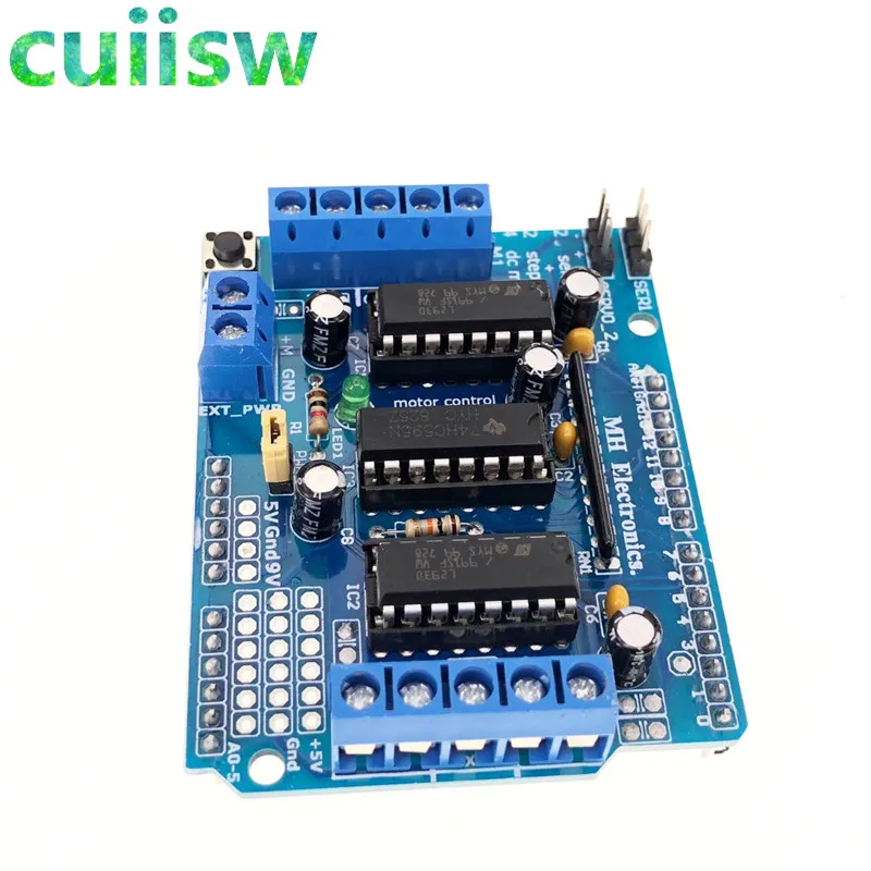 10PCS L293D motor control shield drive expansion board | Электронные компоненты и принадлежности