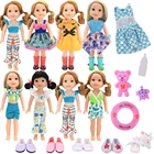 Одежда для куклы EXO, 14,5 дюйма, модная одежда, милое платье, сапоги, подходит для куклы Нэнси, куклы BJD, игрушки для девочек, рождественский подарок