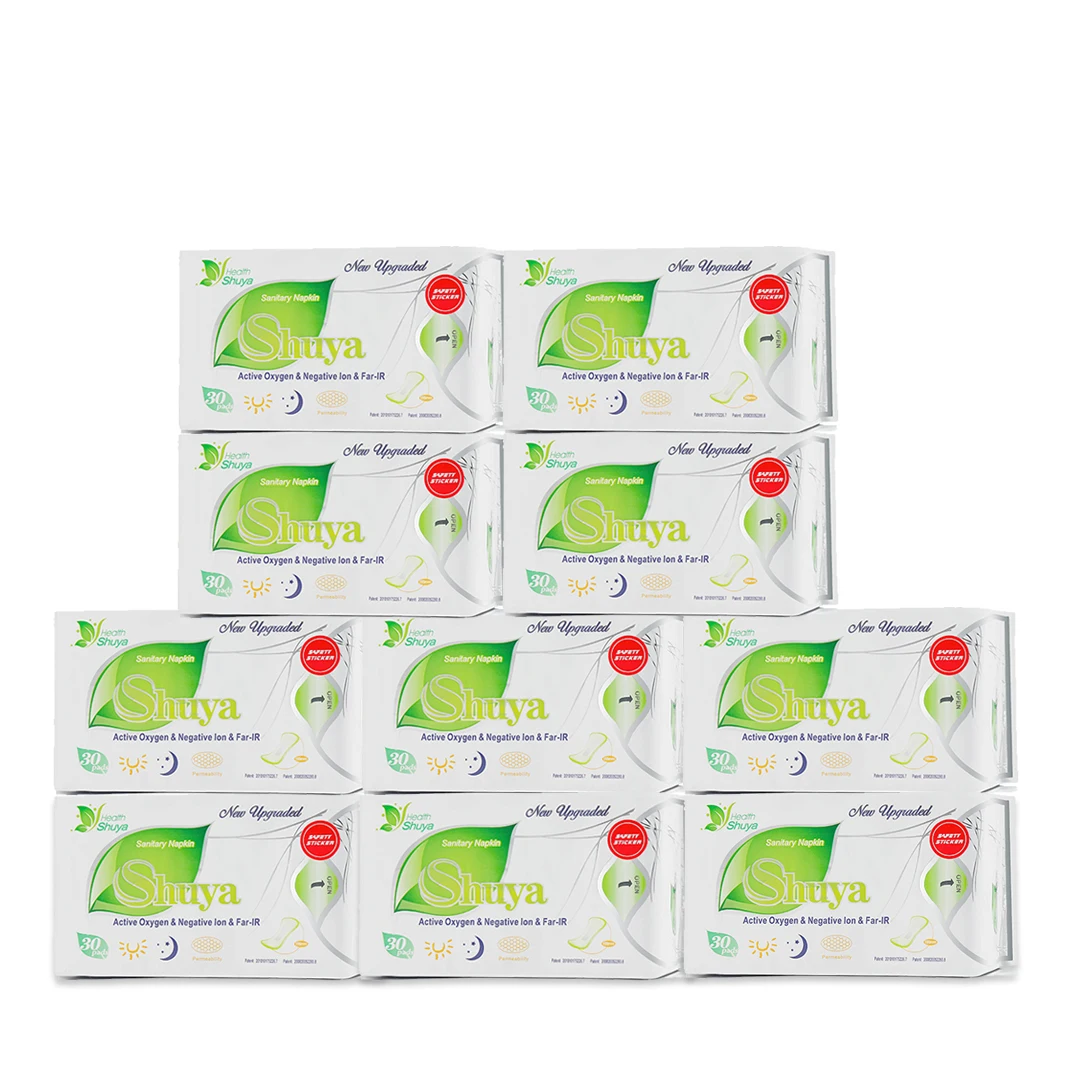 Анионные гигиенические прокладки бамбуковый уголь инфракрасная менструальная