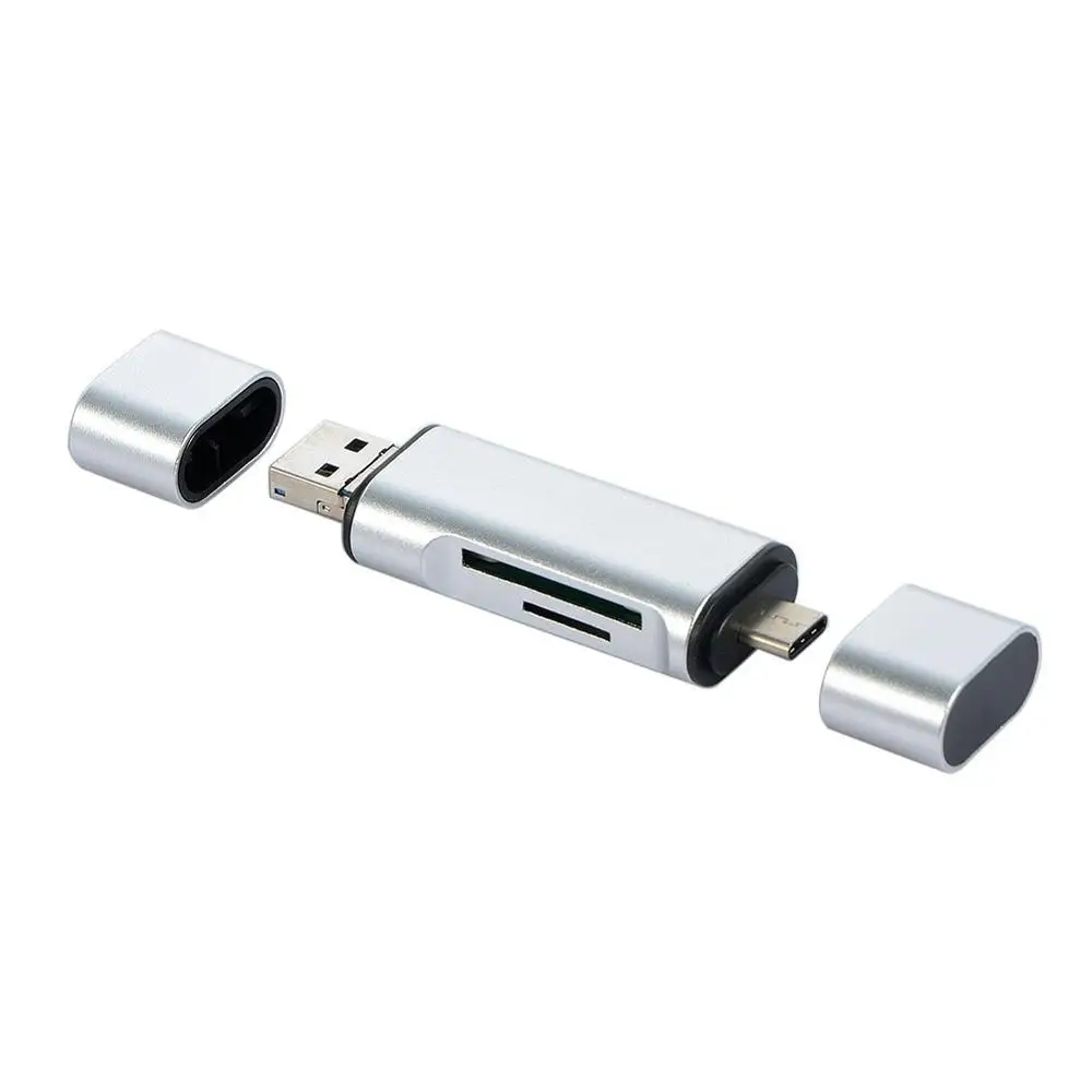 3 в 1 Многофункциональный USB Micro Type C кардридер поддержка SD FT-карта OTG для Nexus 5X 6P