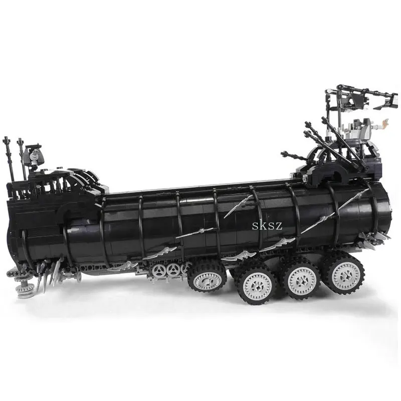 

Moc Modified Truck Model Famous Movie Mad-Max Series War Rig Collection Model DIY Building Blocks Set Bricks Kids Toys Boy Gifts