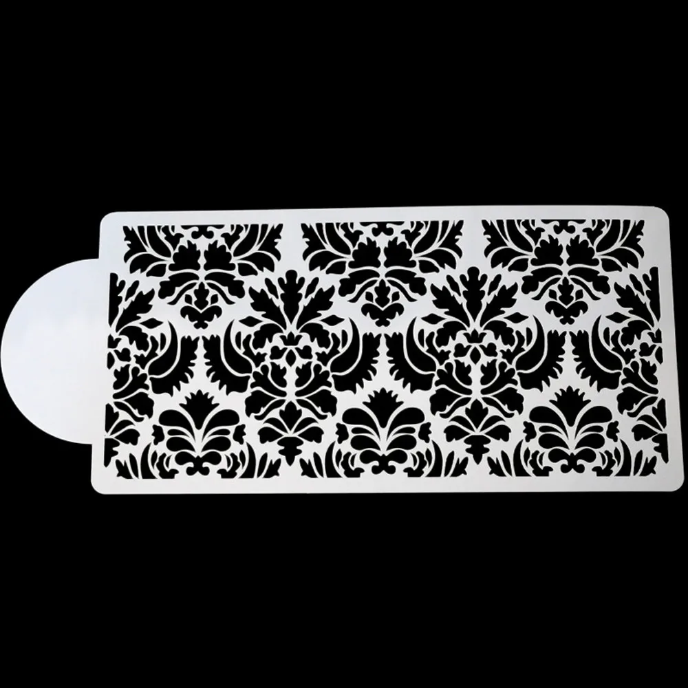 DIY кондитерский шприц для украшения изделий шоколадный торт трафарет кружевной