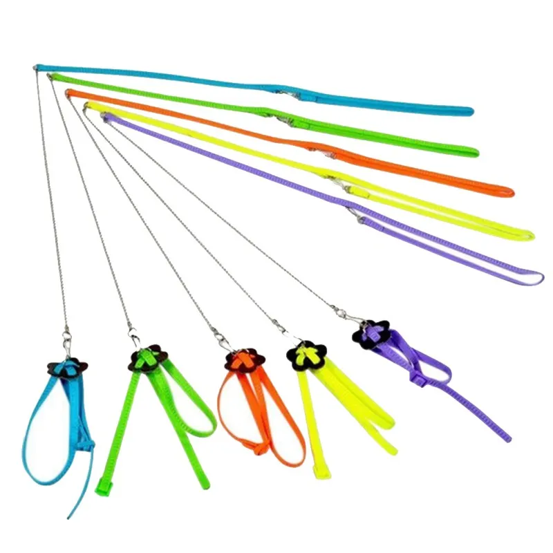 Регулируемый поводок для попугая маленький собак автоматический из