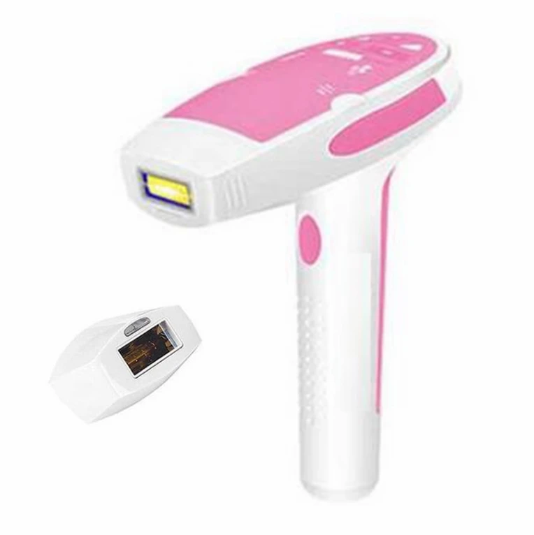 Pink IPL лазерное устройство для удаления волос, постоянное удаление волос, IPL лазерный эпилятор, машина для удаления волос на подмышках - Цвет: Pink