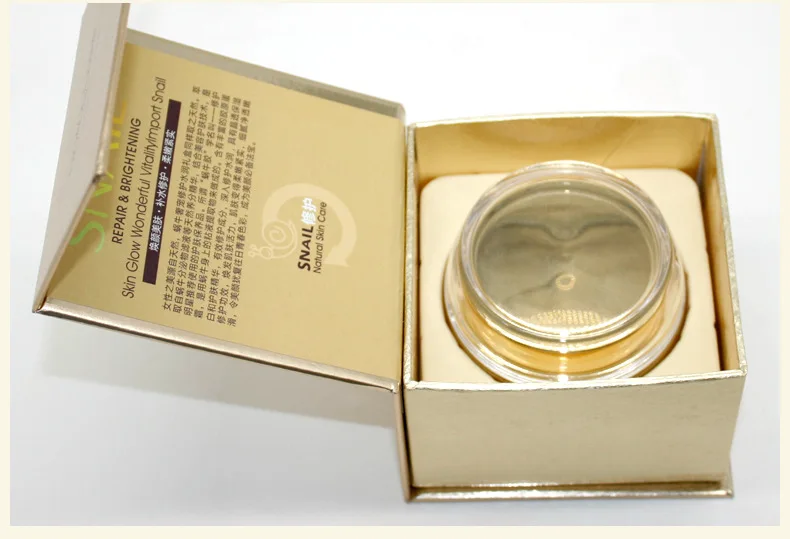 

BIOAOUA The snail repair face Cream Moisturizing shrink pores brighten skin tone Oil control skin care product