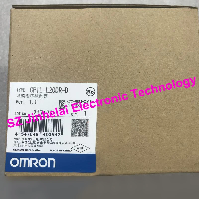

100% New and original CP1L-L20DR-D OMRON Programmable controller