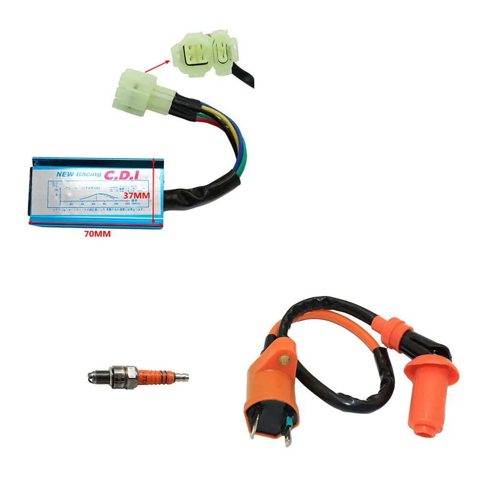Высокопроизводительная гоночная Катушка зажигания для мотоцикла комплект