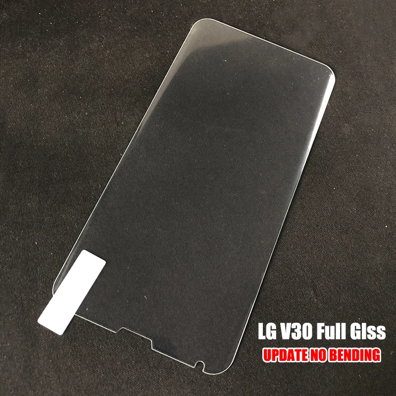 Akcoo 3D Curved Tempered Glass For LG V30 V40 G7 G8 V50 ThinQ Screen Protector Film UV Liquid full glue film for LG H930 film