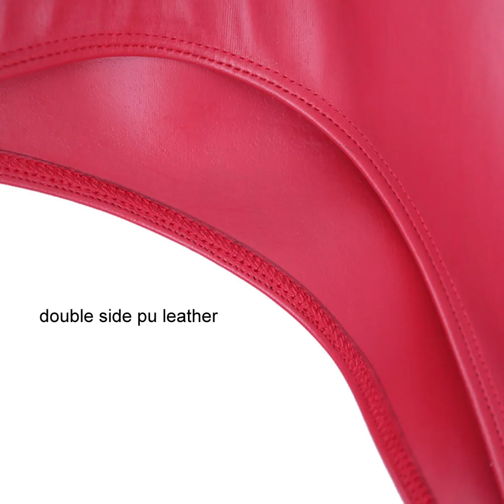 Стринги женские искусственная кожа с низкой талией | Женская одежда