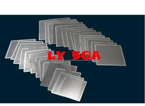 

27pcs Universal Direct Heating BGA Stencil for chips reballing