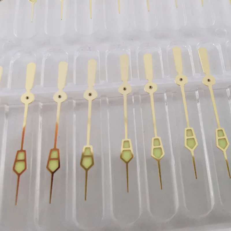 Watch Parts Bronze Luminous Watch Hand Fit SKX/SBBN Japan NH35/36 Automatic Movement