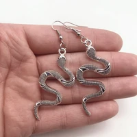new retro snake shape earrings twisted snake shape pendant earrings womens earrings jewelry