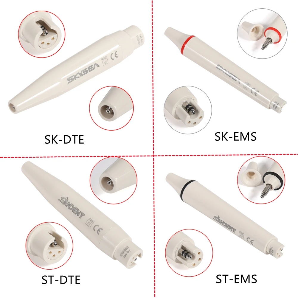 4 типа стоматологический наконечник скалера подходит для DTE и SATELEC EMS &amp Woodpecker