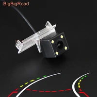 bigbigroad car intelligent dynamic trajectory tracks parking rear view ccd camera for renault koleos 2017 night vision