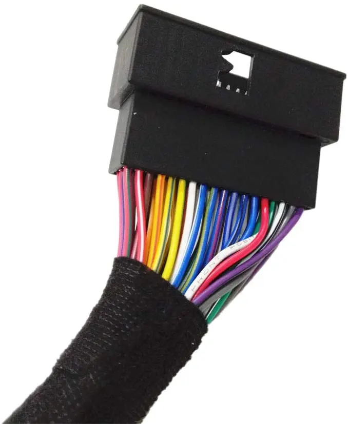 54 pin. 12pin camera input line adapter for car 360 camera android.
