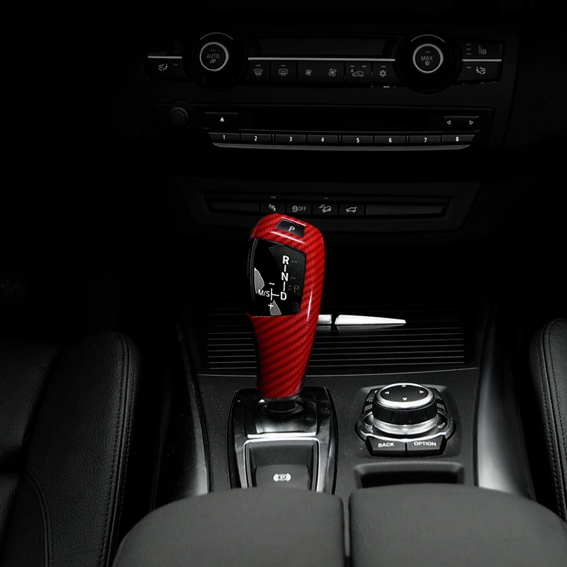 

1pcs Car Accessories Interior ABS Gear Shift Auto Sticker Decor Cover For BMW E60 E70 E71 Old 5 Series X5 X6