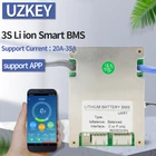 3s BMS баланс 12 В LiPo 20a 30a 35a Solar Cell Smart Sup port Bluetooth UART 485, порт стандарта, защита от перегрева, li-ion PCM