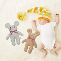 baby snuggle toy cuddly stuffed animal mouse toy for home nursery animal stuffed pillow birthday gift for kids children