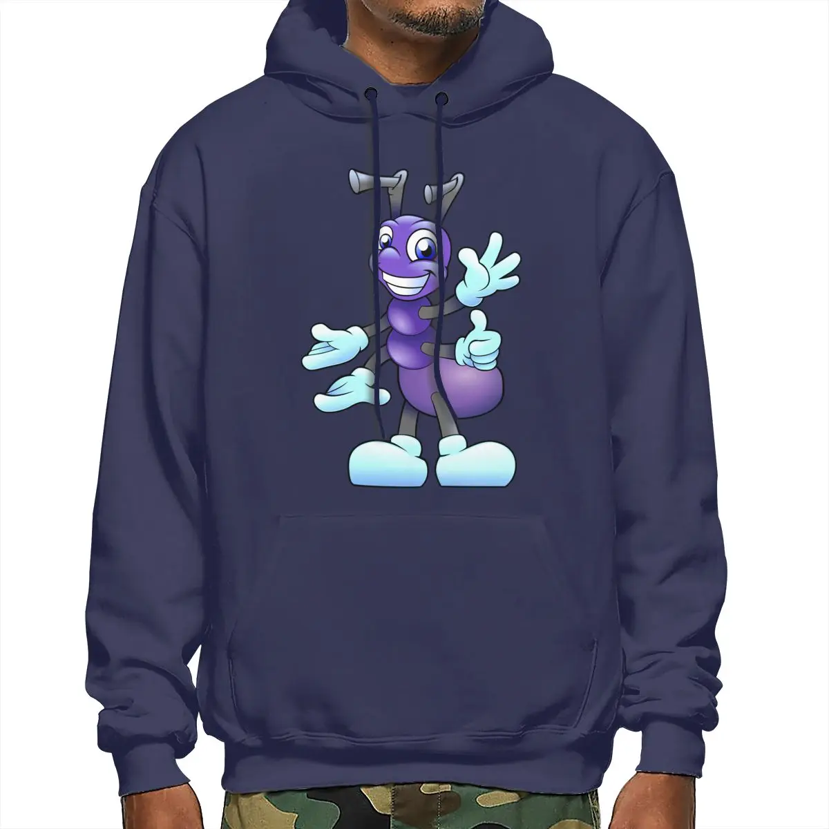 

Мужская толстовка с капюшоном Ant 2021, уличная одежда, пуловер в стиле Харадзюку, толстовка с капюшоном, Черная Толстовка на осень-зиму TX6538