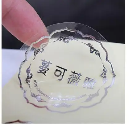 2 дюйма золотые Фольга Цвет печать логотипа на заказ стикер