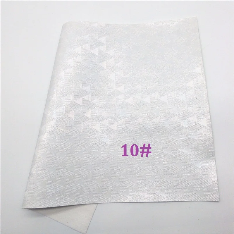 10 Glitterwishcome 21X29 см A4 размер винил для бантов Переливающаяся тисненая кожа ткань искусственная кожа листы для бантов, GM625A - Цвет: 10