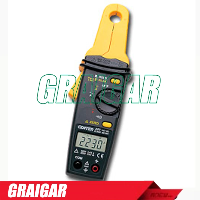 

CENTER-223 High Resolution Mini AC/DC Clamp Meter
