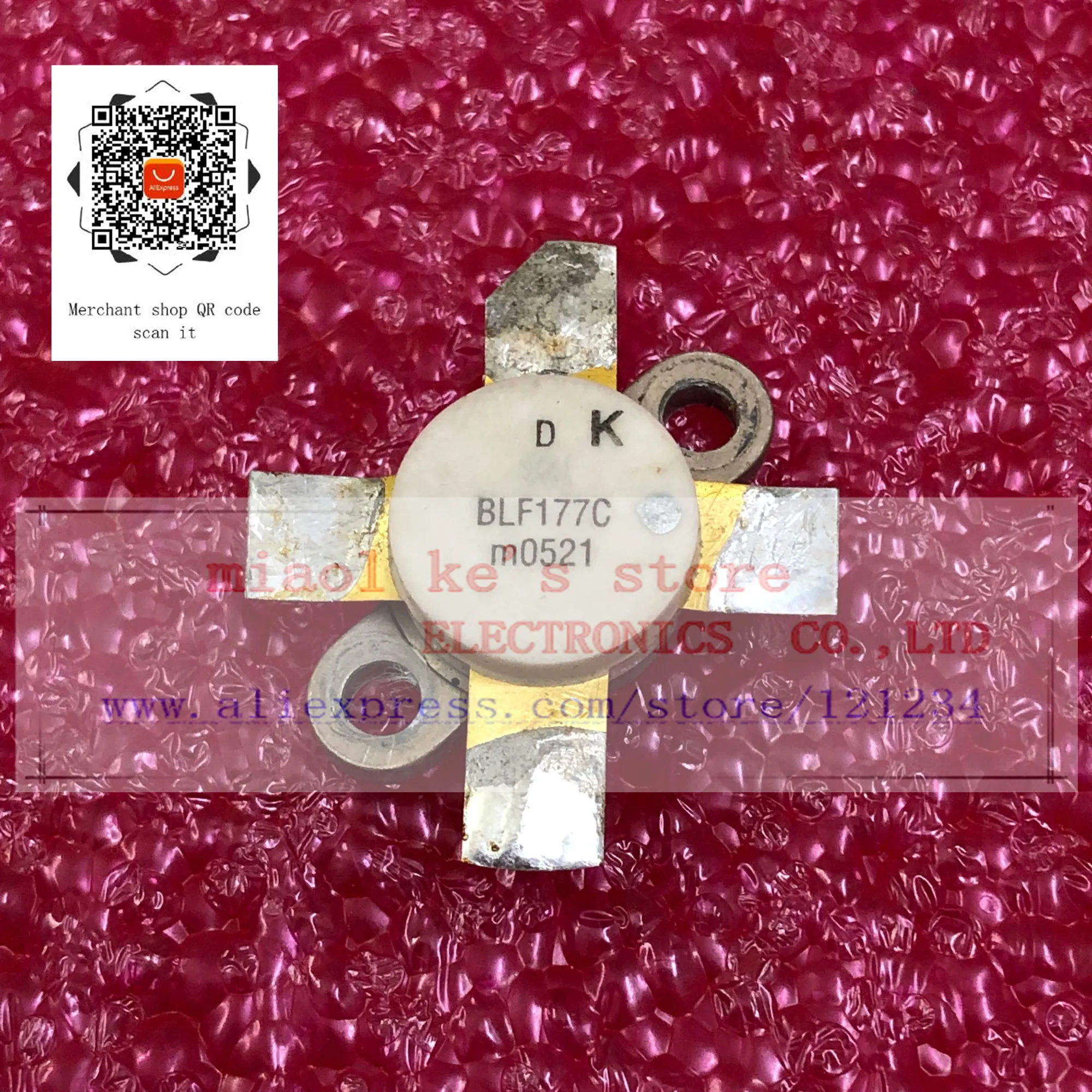 [Подержанные товары] BLF177 BLF177C [ RF FET N channel 16A 125V 150W 19DB 108MHz SOT121B] высококачественный
