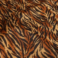 100150cm leopard tiger cow pattern plush fabric for diy garment sofa cover toy carpet sewing patchwork accessories