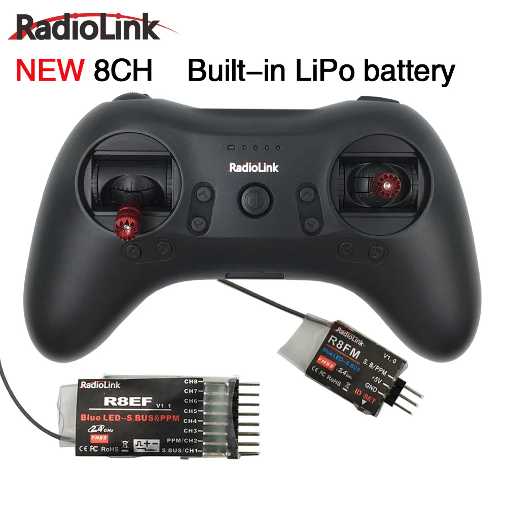 Радиоуправляемый передатчик и приемник Radiolink T8S 8CH Bluetooth 2 4G ручка контроллера