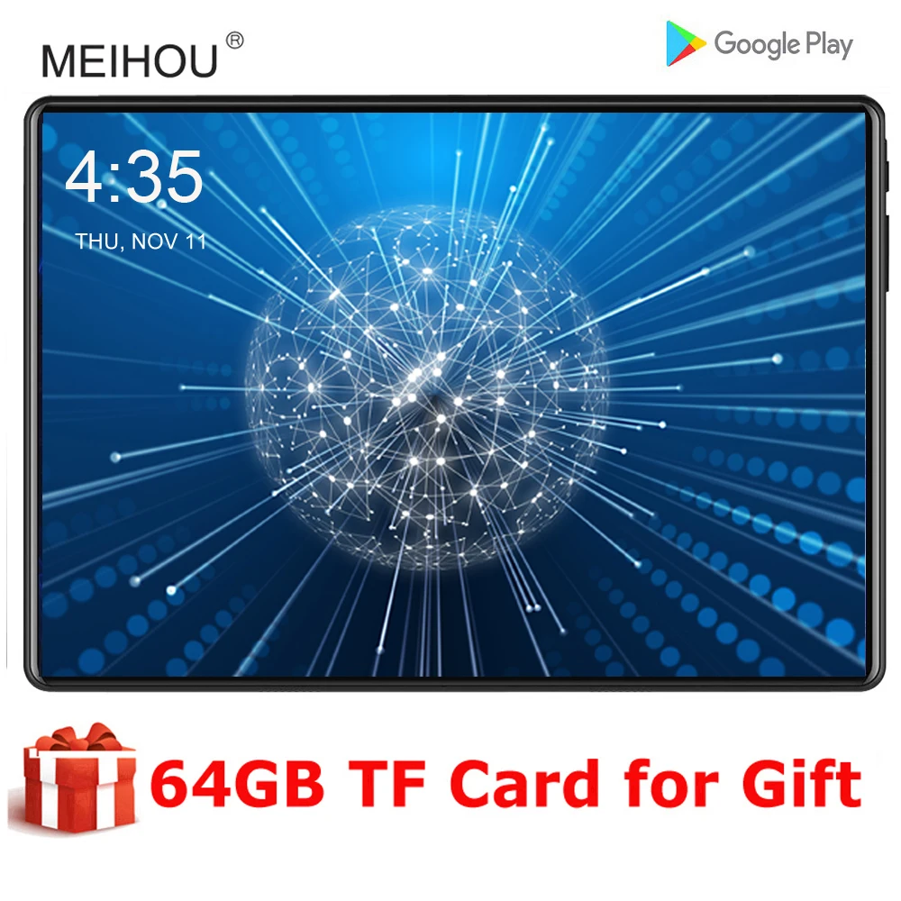 Глобальная версия 10 дюймовый планшет 3 ГБ ОЗУ 32 Гб ПЗУ 4G LTE Type C Android 9 0 планшеты с