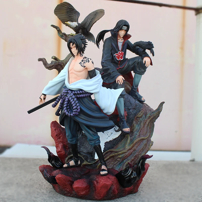 Аниме GK статуя идачи Саске ПВХ Модель Фигурки игрушки 36 см