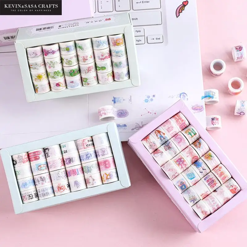 24 шт./компл. ценные набор декоративного скотча Васи рукоделие изоляционная лента