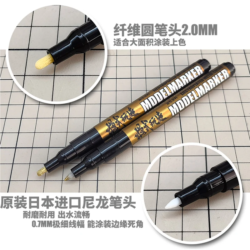 Маркер с гальваническим покрытием для модели маркер военной техники модель GK